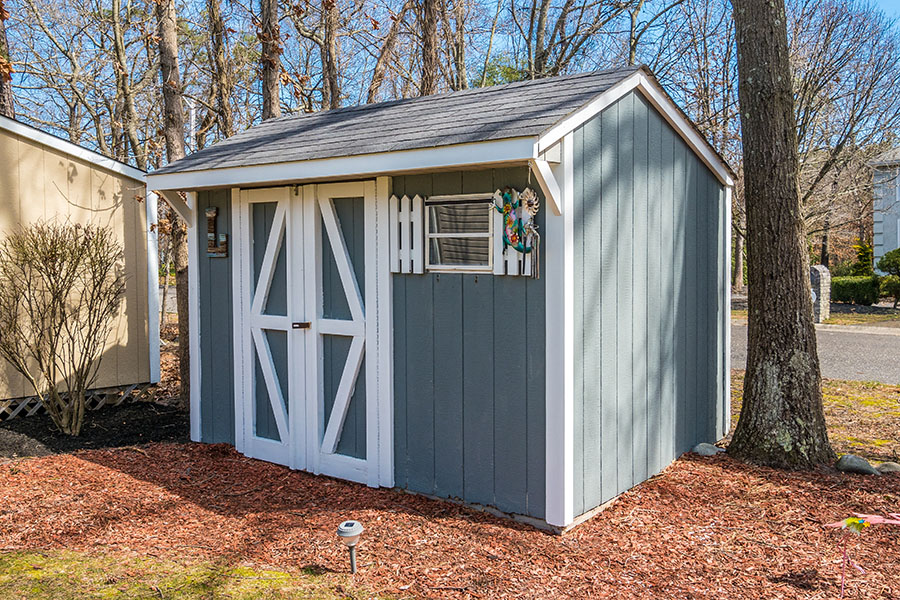 Stock photo of the shed