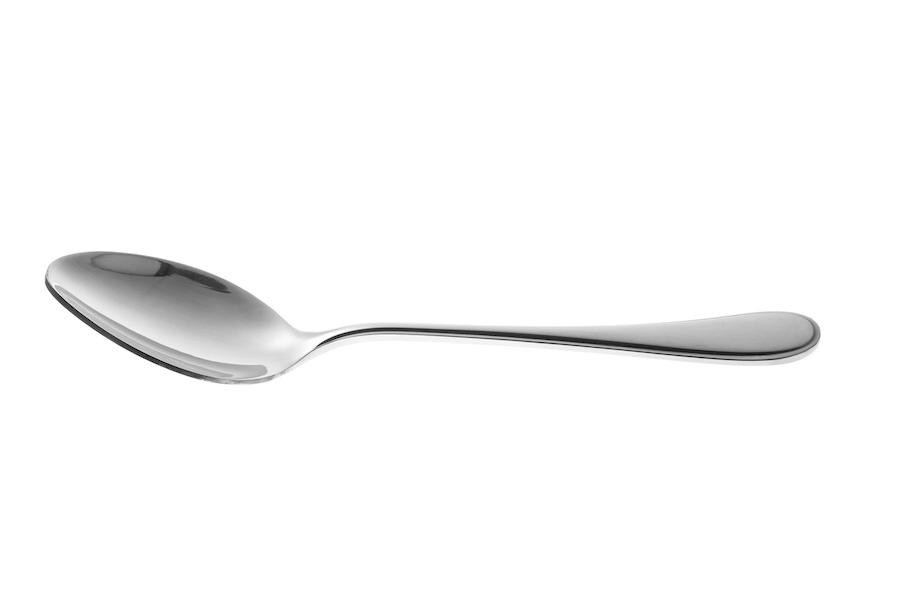 spoon isolated on white background